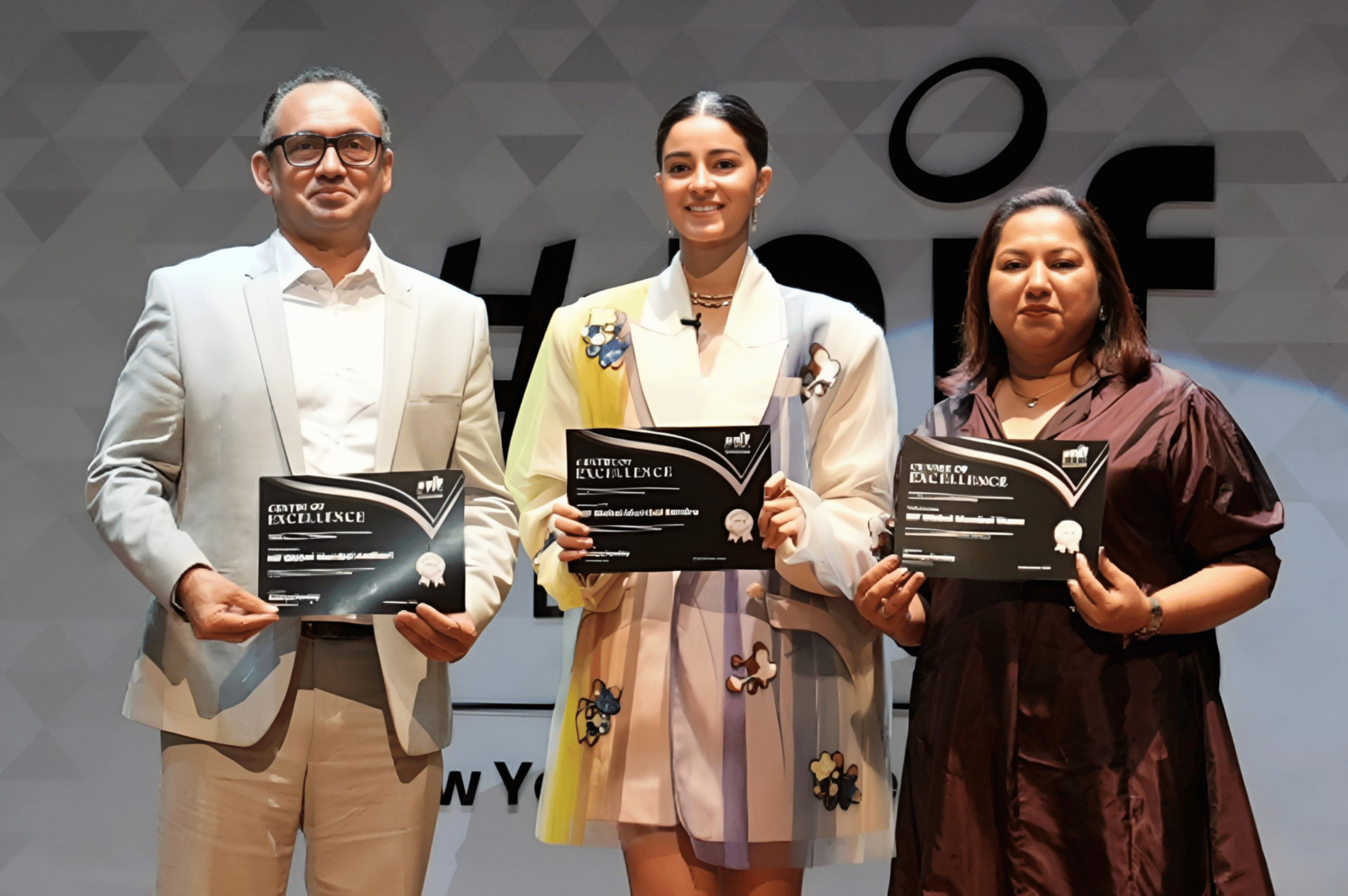 Ananya Pandey at NIF Global Mumbai